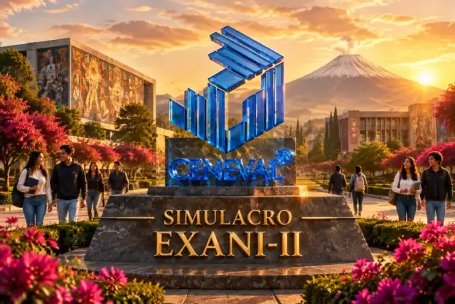 Portada de los simulacros del EXANI-II